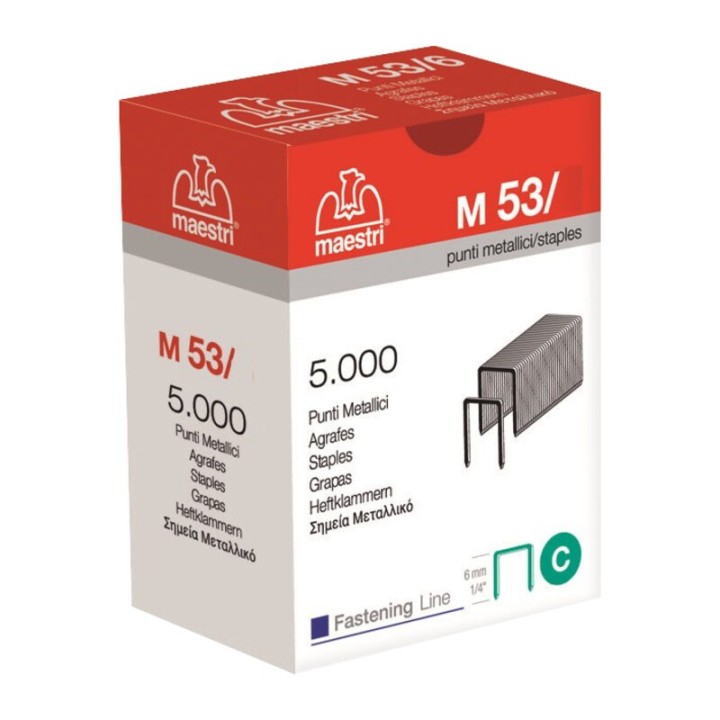 MAESTRI PUNTI SPILLATRICE M 53/ 8 DA 5000 PZ