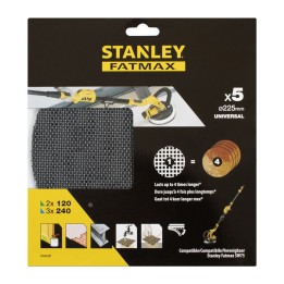 FATMAX SET 5 DISCHI 225 MM P/LEVIGATRICE SFMEE500S