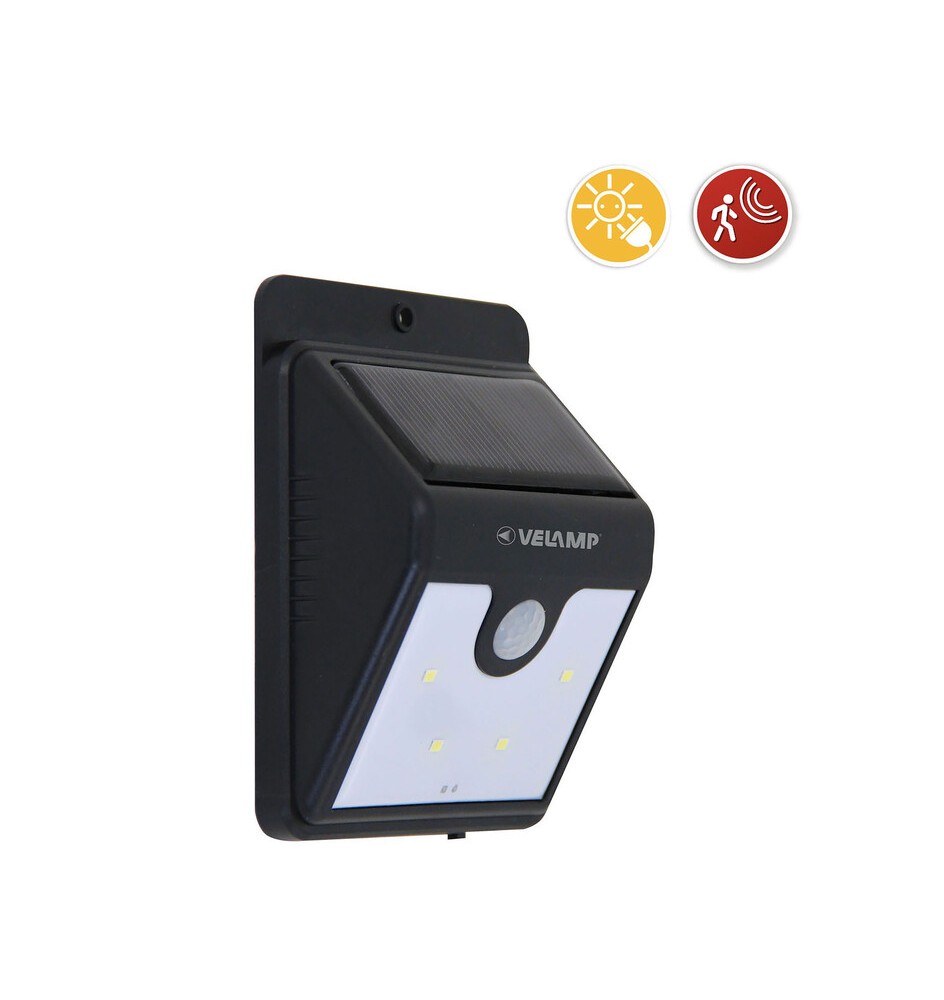 APPLIQUE LED A CARICA SOLARE C-SENSORE SL212 dory