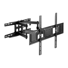 SUPPORTO TV A MURO DOPPIO BRACCIO 37/80 EXTRA SLIM