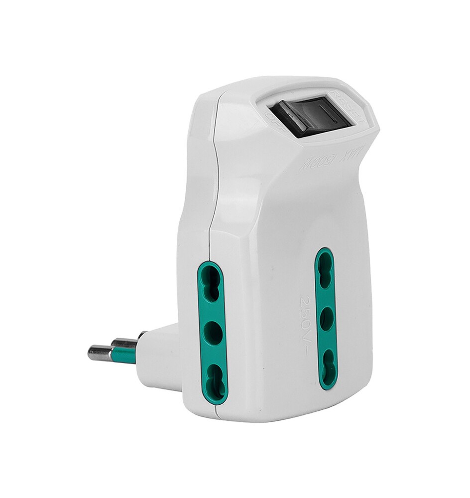 FME 87.315 ADATTATORE 10A 3P BIP C/INTER SICUR SPINA