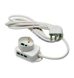 FME 42.107 MULTIPRESA 2P BIP+1BIP/SCHUKO TRIAX 3 M