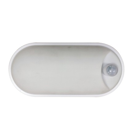 PLAFONIERA LED OVALE 18W 2000LM TRICOLOR C/SENS