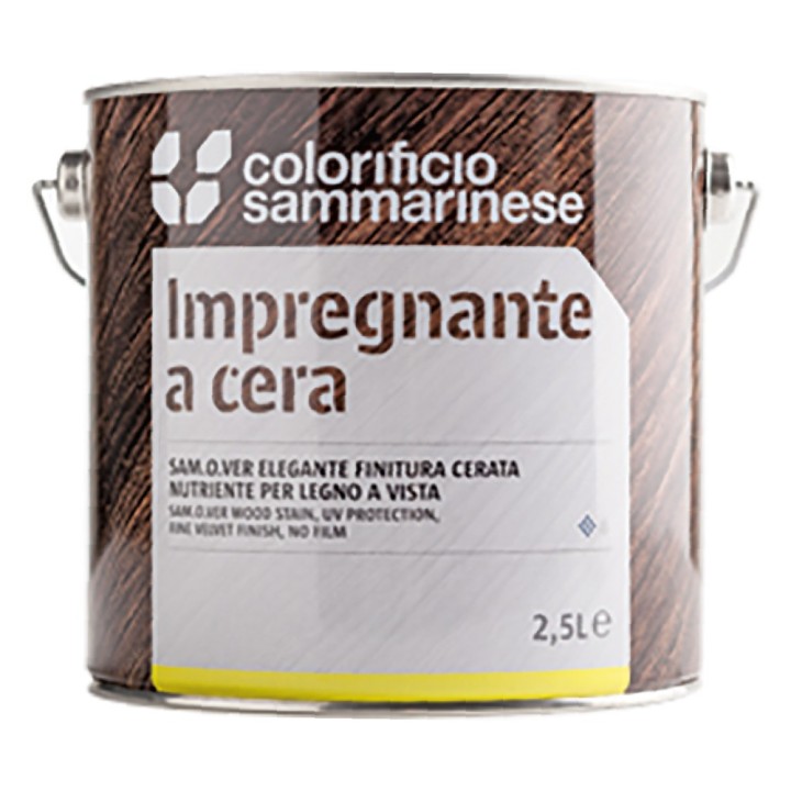IMPREGNANTE A CERA 'SAMOLEGNO' Lt. 0,750 Trasparente Incolore