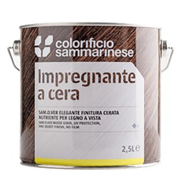 IMPREGNANTE A CERA 'SAMOLEGNO' Lt. 0,750 Mogano