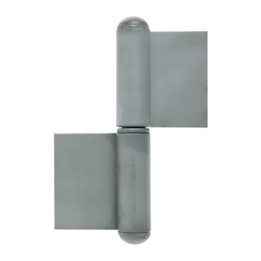 FISCE A SALDARE FERRO C/ROND 80X102MM SX ACCIAIO LUC