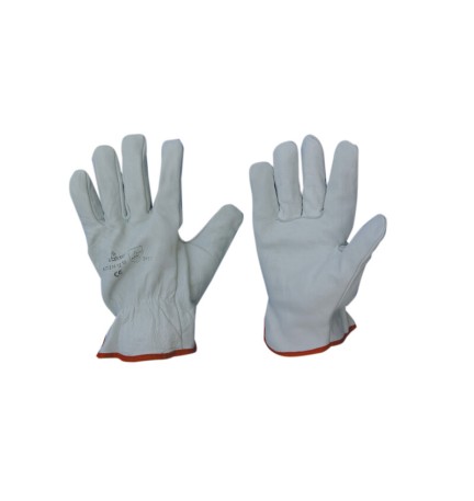 PL GUANTI BOVINO TUTTO FIORE BIANCO TG.11