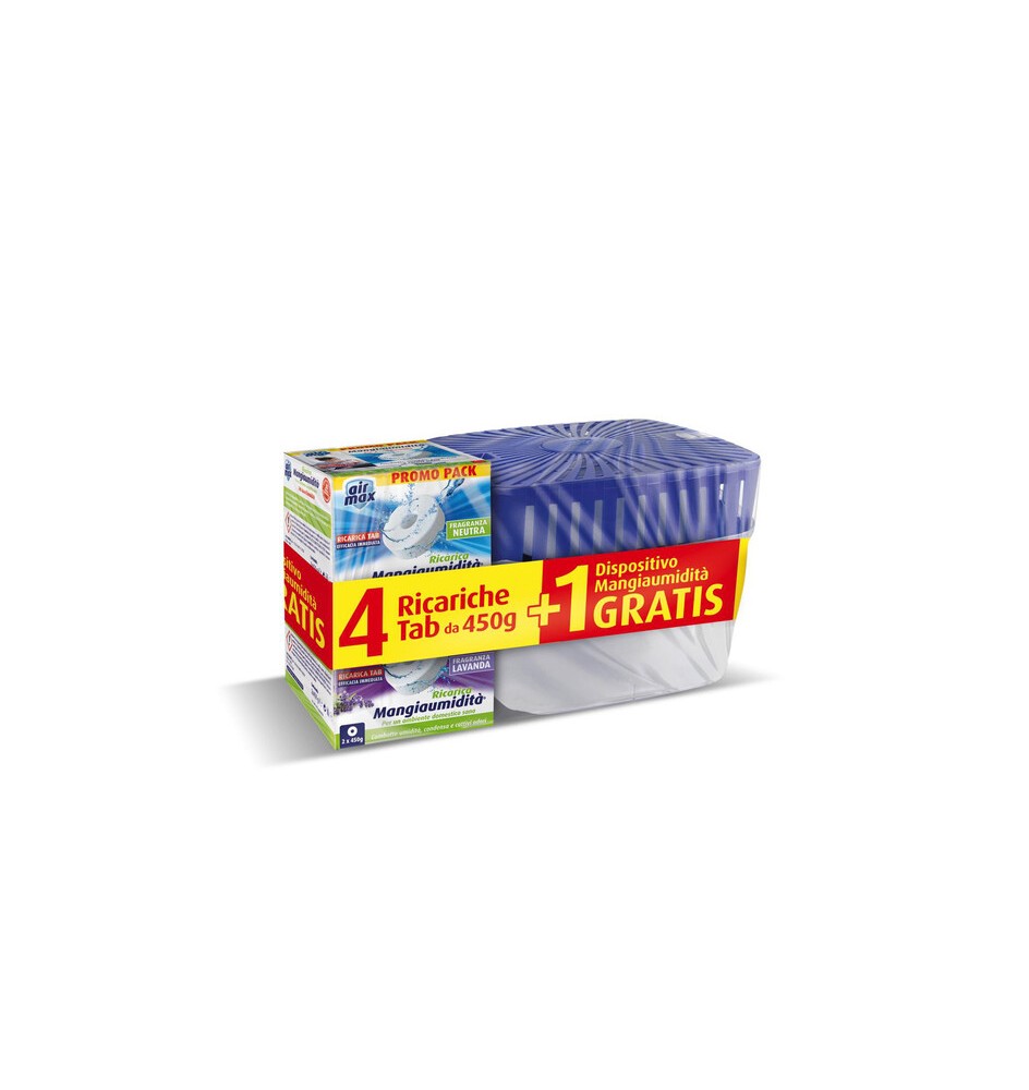 AIRMAX ASSORBIUMIDITA RIC. TAB 4 PZX450 G+KIT OMAGGIO