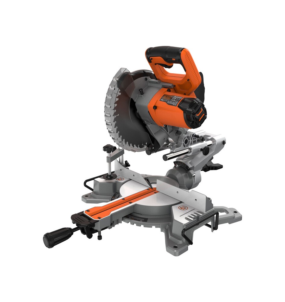 B+D TRONCATRICE SCORREVOLE BES701-QS 1500W 216MM