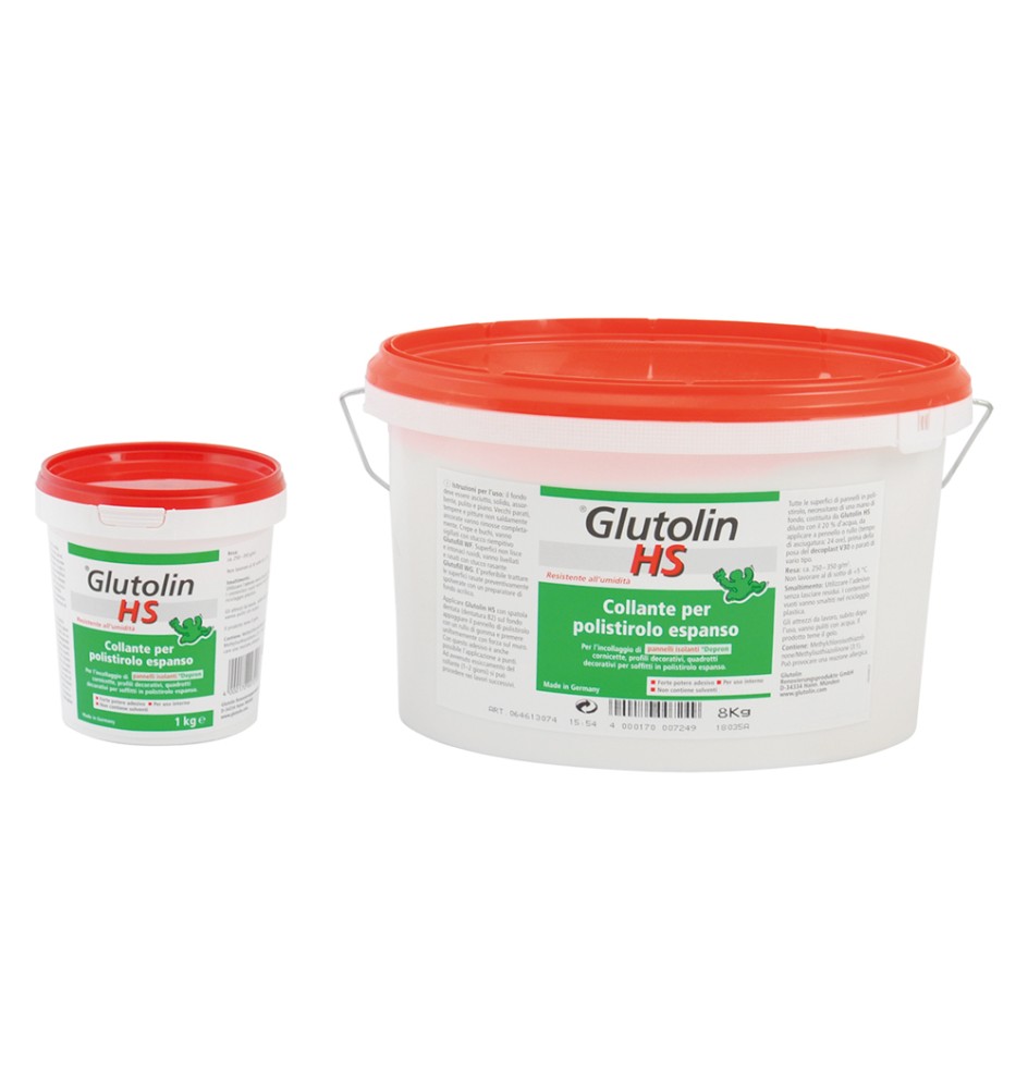 COLLANTE PER POLISTIROLO Glutolin HS - Kg. 1 barattolo