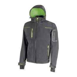 U-POWER GIACCONE SPACE GRIGIO-VERDE TG. M