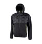 U-POWER GIACCONE SPOCK NERO-GIALLO TAGLIA L