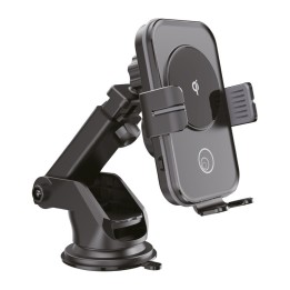 SUPPORTO SMARTPHONE C/RICAR WIRELESS 15W AUTO