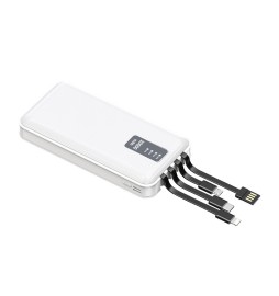 POWER BANK 20000 MAH C/CI MICRO USB LIGHTNING E TYPE-C BIANCO