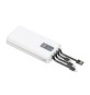 POWER BANK 20000 MAH C/CI MICRO USB LIGHTNING E TYPE-C BIANCO
