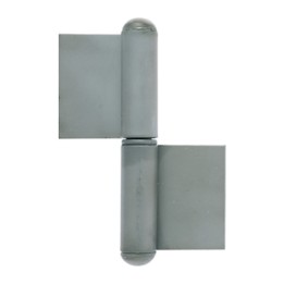 FISCE A SALDARE FERRO C/ROND 122X 80MM DX ACCIAIO LUC