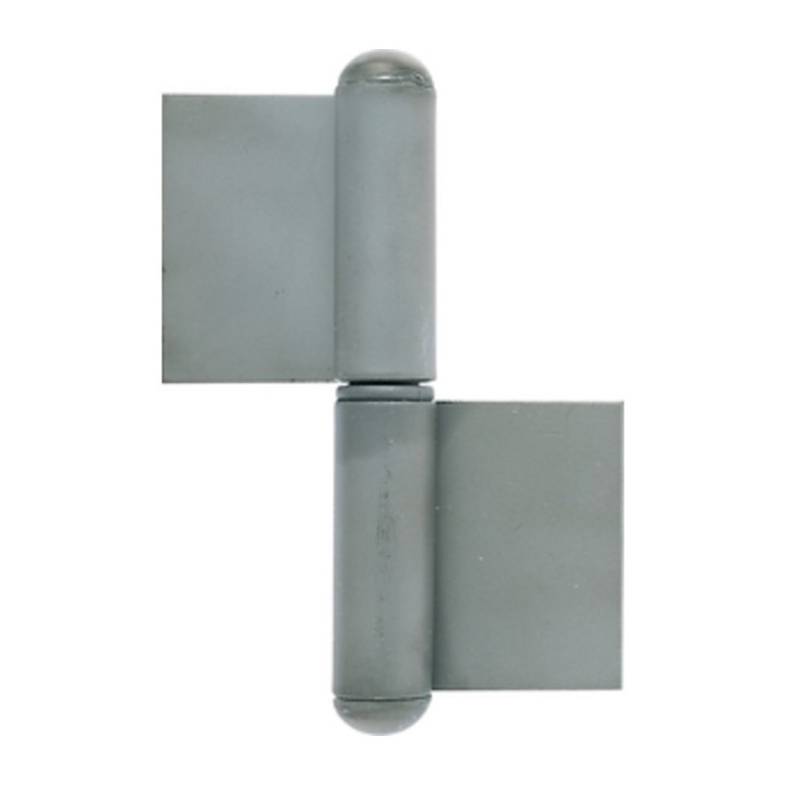 FISCE A SALDARE FERRO C/ROND 122X 80MM DX ACCIAIO LUC