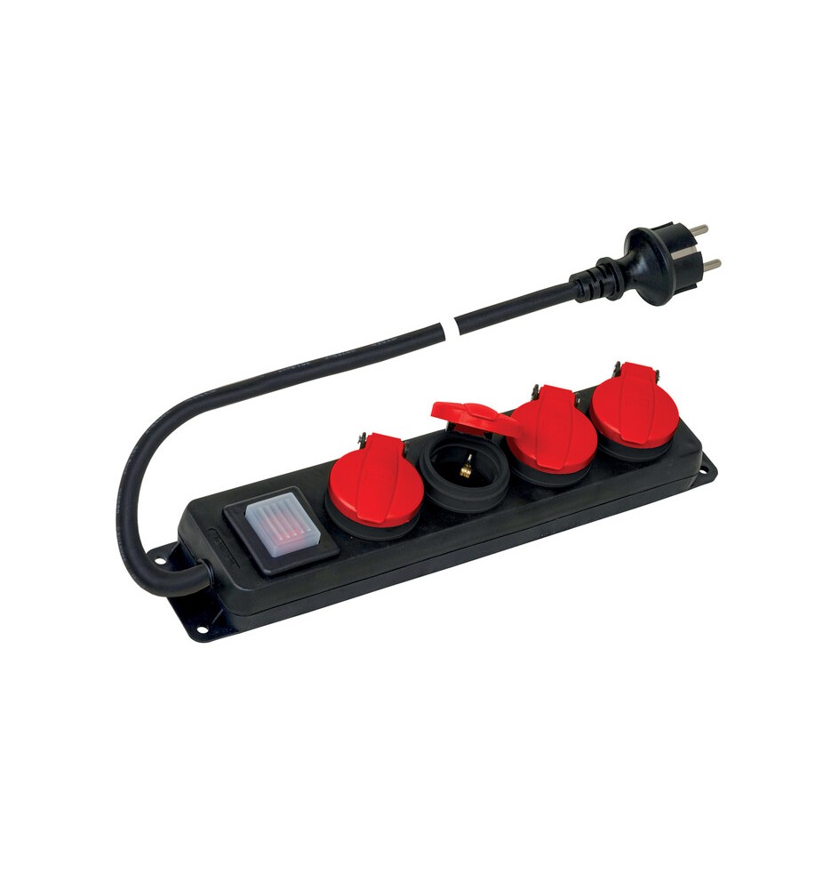 POLYPOOL PP2508 MULTIPR 4 PRESE SCHUKO IP44