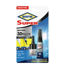 BOSTIK ADESIVO SUPER 3D FILLER BLISTER