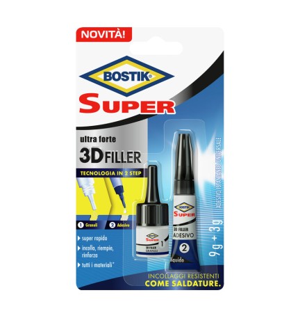 BOSTIK ADESIVO SUPER 3D FILLER BLISTER