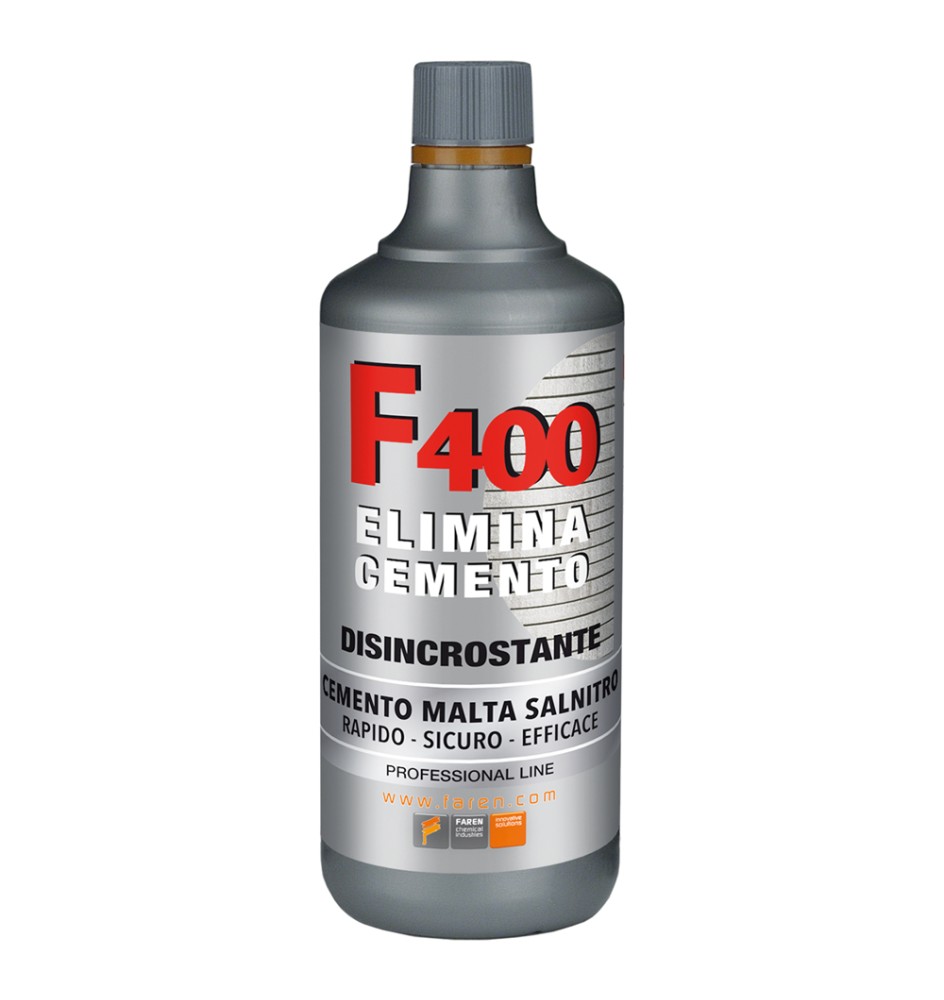ACIDO DISINCROSTANTE PER CEMENTO 'F400' lt 1