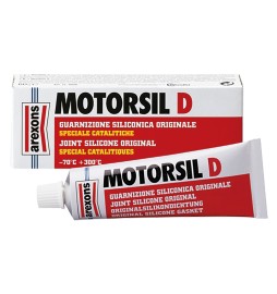 GUARNIZIONE SILICONICA 'MOTORSIL D' gr.60 - colore rosso