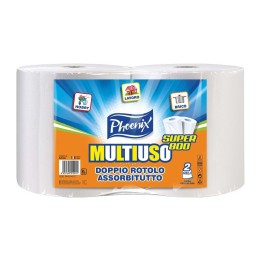 BOBINA CARTA PURA CELLUL SUPER 800 2 PZ 1,4 KG CA