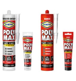ADESIVO SIGILLANTE UNIVERSALE 'POLY MAX' HTE gr. 115 - cristal (clip strip)