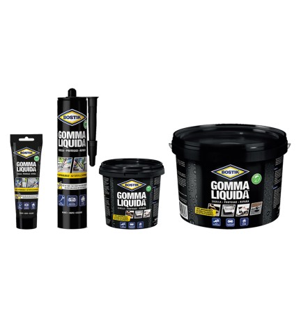 GOMMA LIQUIDA IMPERMEABILIZZANTE gr. 250 - tubetto