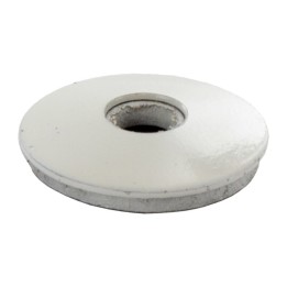 SC RONDELLA FERRO C/GUARNIZ 6,7X22 BIANCO GR. 25 PZ