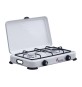 FORNELLO A GAS 2 FUOCHI C/COPERCHIO CAMPING MULTIFIRE 2