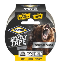 NASTRO TELATO 'GRIZZLY TAPE' mm 50 x 25 mt - grigio