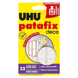 GOMMINI ADESIVI 'PATAFIX DECO' cartella da 32 pezzi