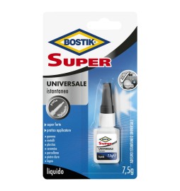 ADESIVO ISTANTANEO 'SUPER UNIVERSALE' gr. 7,5 (clip strip)