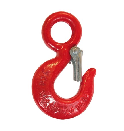 GANCIO DI SOLLEVAMENTO AL CARBONIO T. 1 C/SICURA