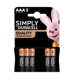 DURACELL SIMPLY ALCALINA MINISTILO 5 PZ