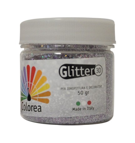 GLITTER PRISMATICI IN POLVERE gr.50 - colore oro