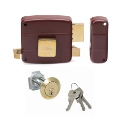 CISA 50110 60 MM SX SERRATURA APPL. LEGNO CIL. STACC.