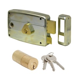 CISA 50571 60 MM SX SERRATURA APPL. FERRO QUADRO MAN.