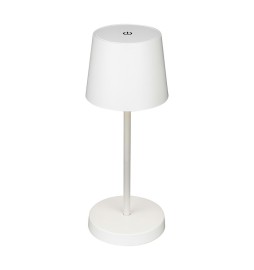 LAMPADA DA TAVOLO BT10000 BATT RICARIC BIANCO