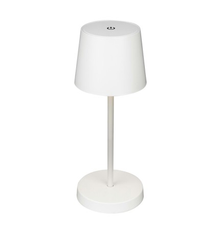 LAMPADA DA TAVOLO BT10000 BATT RICARIC BIANCO