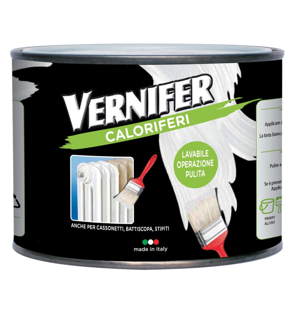 SMALTO PER CALORIFERI ml. 500 - bianco satinato (4906)