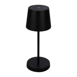 LAMPADA DA TAVOLO BT10001 BATT RICARIC NERO