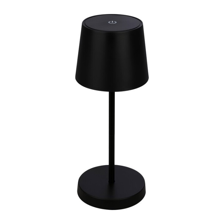 LAMPADA DA TAVOLO BT10001 BATT RICARIC NERO