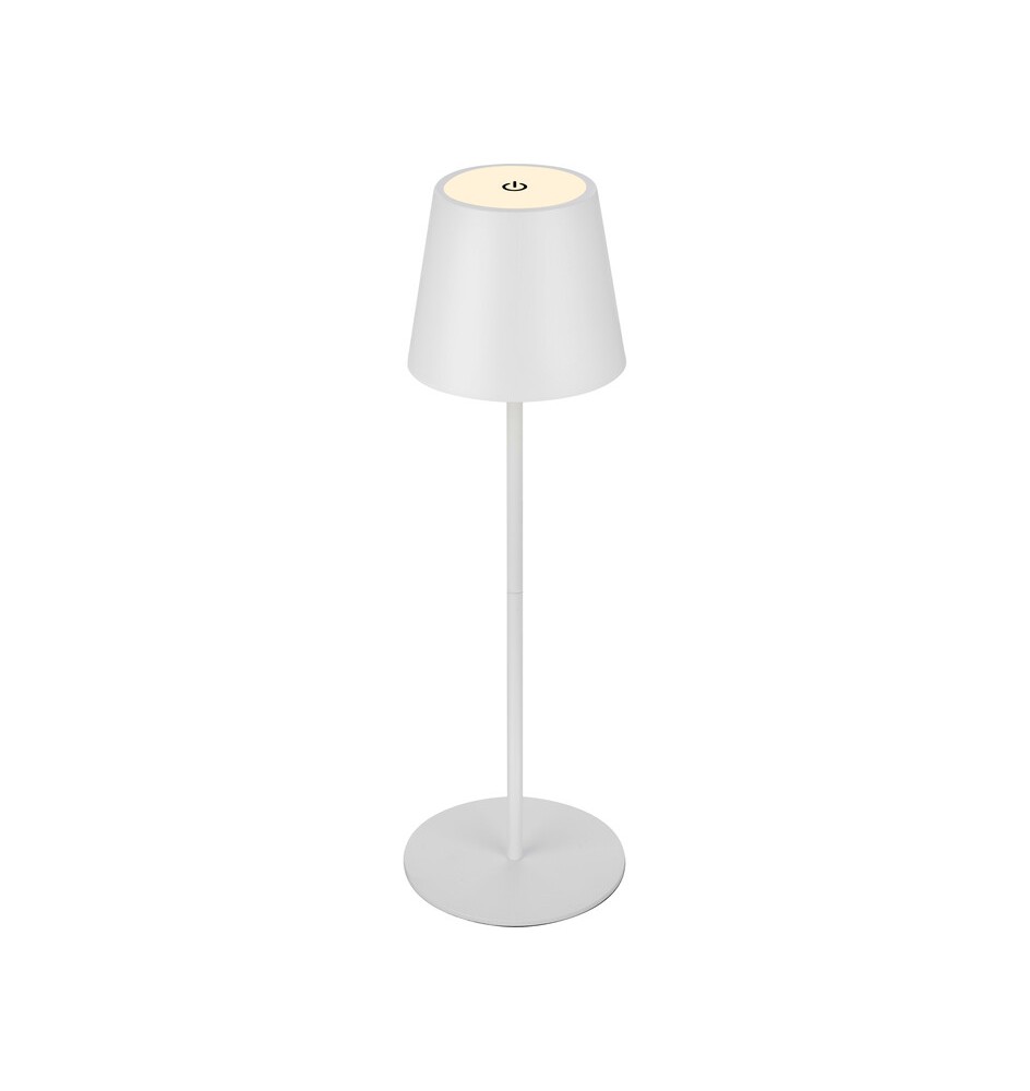 LAMPADA DA TAVOLO BT10003 BATT RICARIC BIANCO