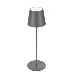 LAMPADA DA TAVOLO BT10004 BATT RICARIC GRIGIO