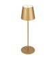 LAMPADA DA TAVOLO BT10009 BATT RICARIC ORO