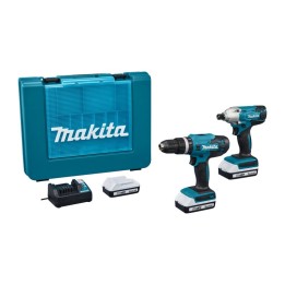 MAKITA KIT TRAPANO PERC + AVVIT IMP 1/4 DK18922A01 18V