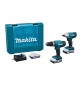 MAKITA KIT TRAPANO PERC + AVVIT IMP 1/4 DK18922A01 18V