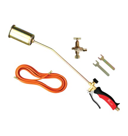 KIT CANNELLO BRUCIATORE D 60MMX75CM TUBO E REGOL